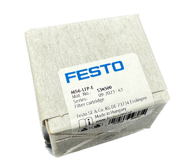 Фото коробки картриджа фильтра FESTO 534500 MS6-LFP-E Серия: 09-2023:43